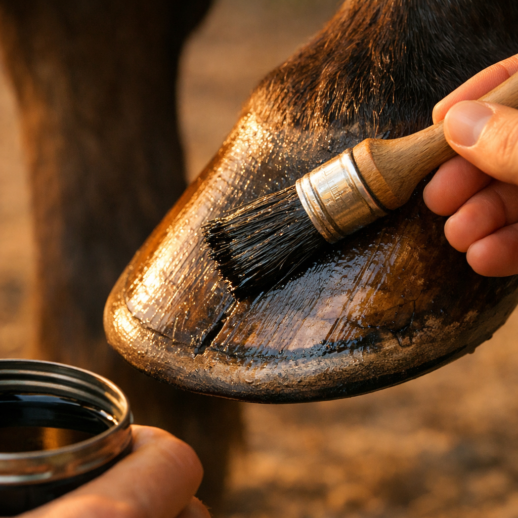 Prodotti per la cura degli zoccoli del cavallo